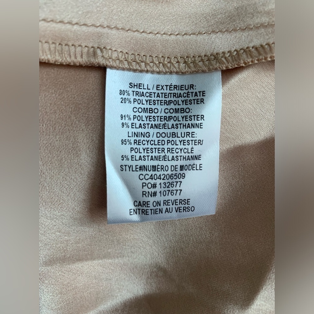 Alice + Olivia Valentina Satin Maxi Dress in Almond - Picture 10 of 13